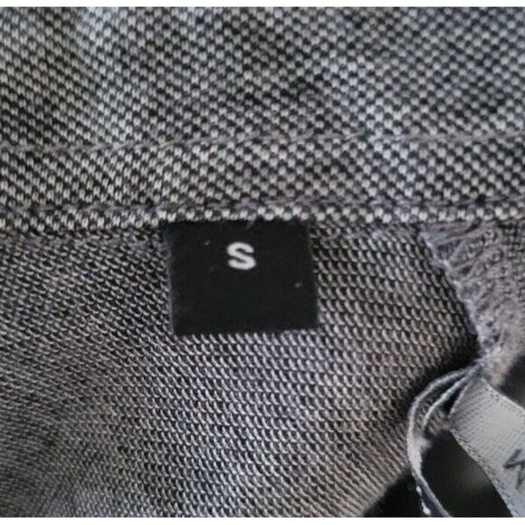 THE KOOPLES Gray Cotton Short Sleeve Collared Polo Golf Shirt Men's Size Small - Picture 3 of 9